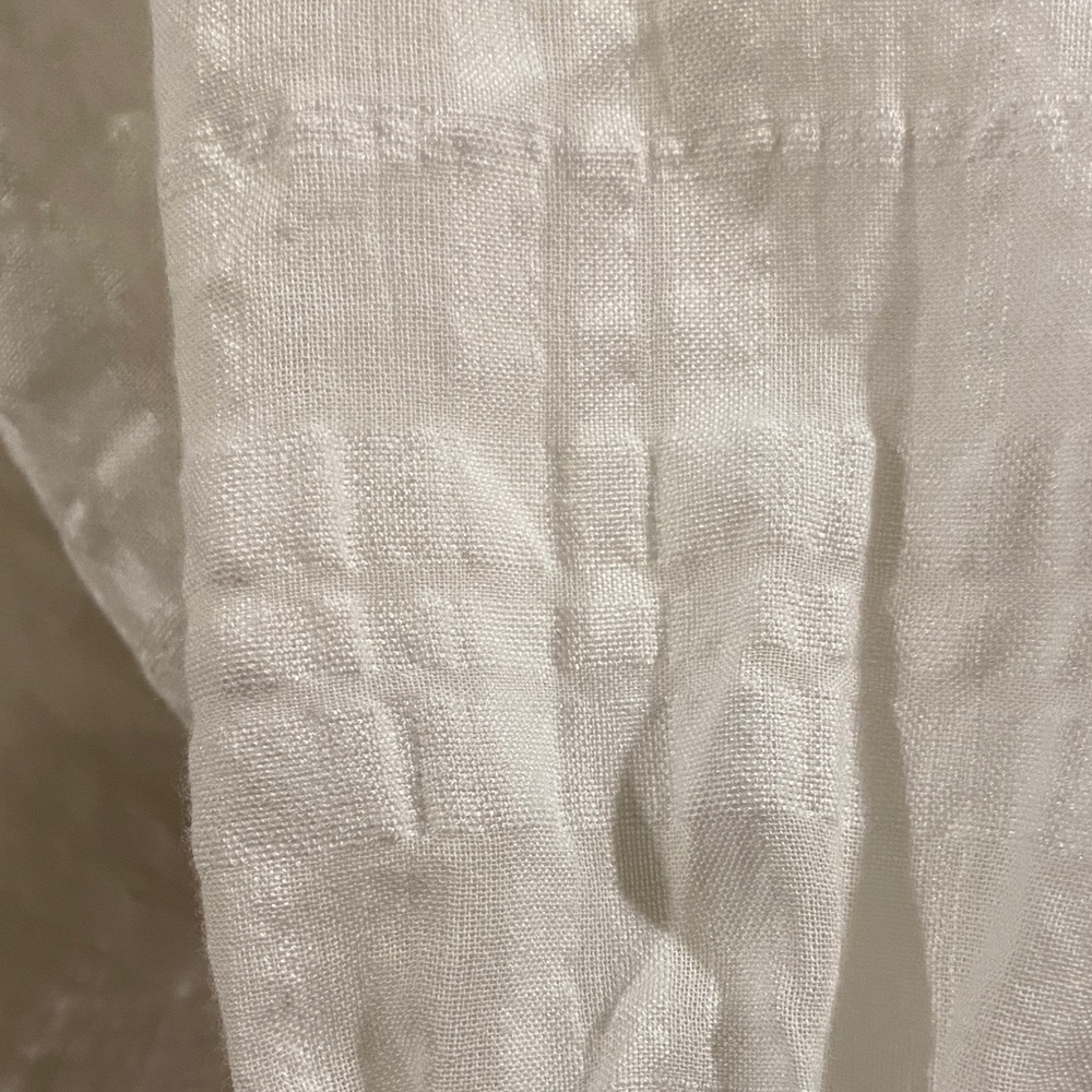 Madewell Cream Puff Sleeve Midi Dress - Picture 5 of 10